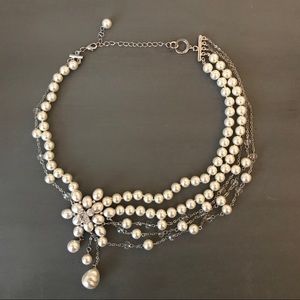 David Tutera Pearl Bridal Monroe Necklace